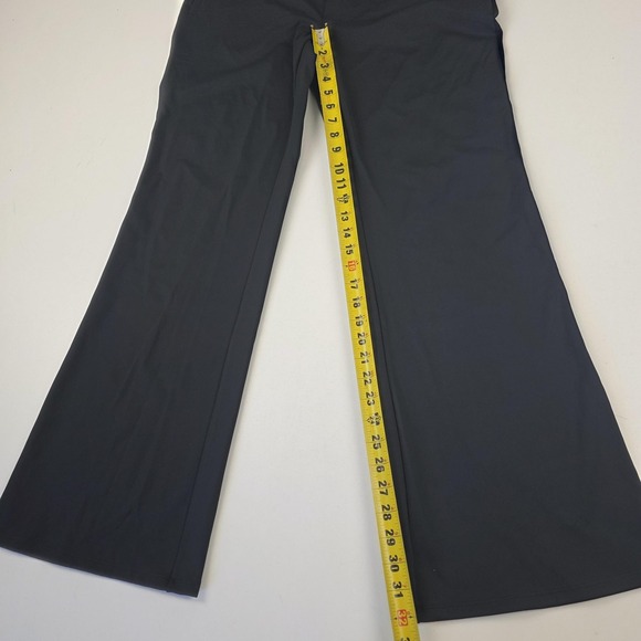 Halara Sweatpants Womens L Tall Black Wide Leg Elastic Waist Yoga Athletic - Picture 4 of 12